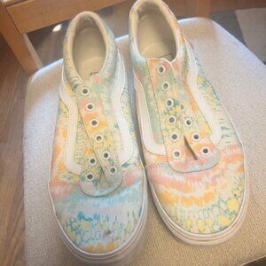 Vans Tie Die Women's Size 11 Old Skool Low Top